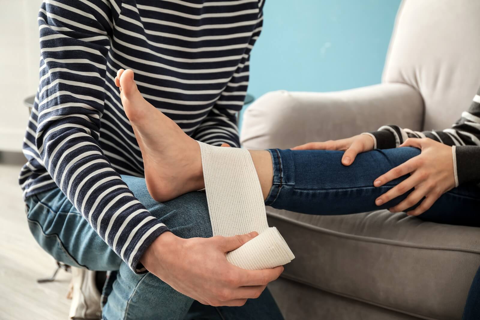 捻挫・挫傷 による腫れや痛んだ筋肉の回復を早める方法 | きりん鍼灸整骨院